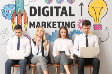 Digital marketing professionals.