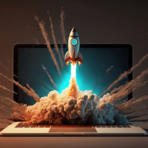 Website design and development taking off. 